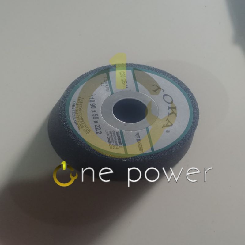 batu gerinda asah 4 inch mata gerinda mangkok 4" TOKA C 30 QB-11