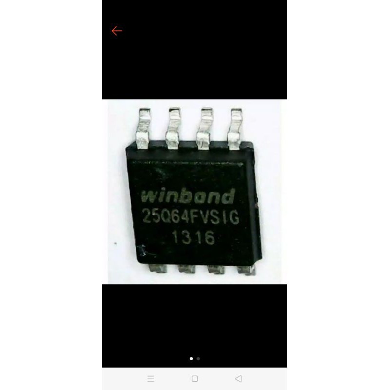 ic eprom wisbon 25Q32,64&128