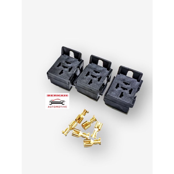 SOKET RELAY GANDENG - RUMAH RELAY GANDENG - SKUN TERMINAL GEPENG BESAR