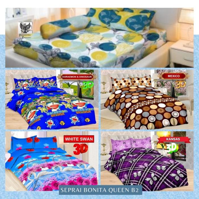 Sprei Bonita Queen B2 160X200Cm [Grosir/Ecer Murah]