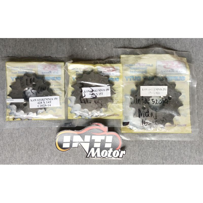 Gir Depan SSS KAWASAKI Ninja 150 250 cc ger ukuran 428 14 15 520 15 13 Gear Motor 250cc 42814 42815