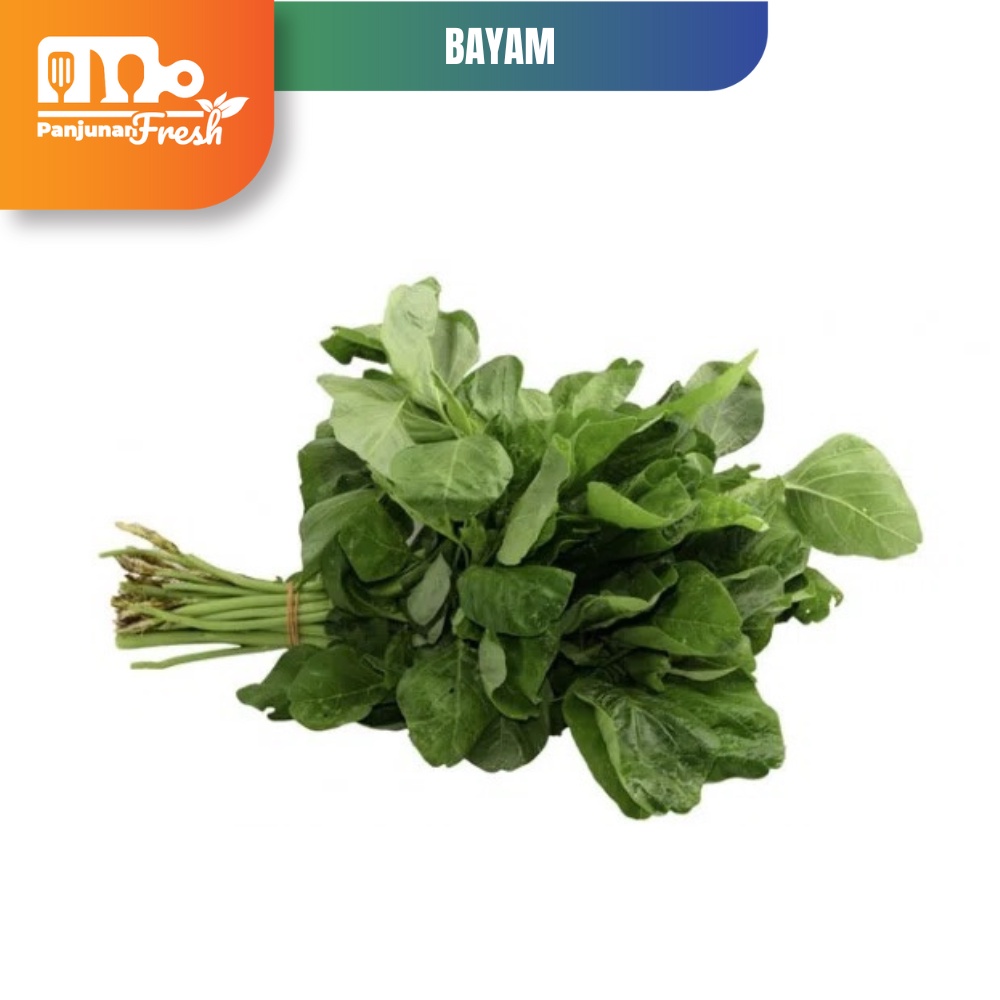 

Sayuran Fresh 200 gr Bayam Bandung Bayam 1 ikat sayur