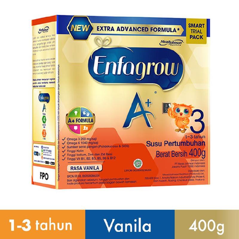 Enfagrow A+ 3 400gr Madu/Vanilla/Plain