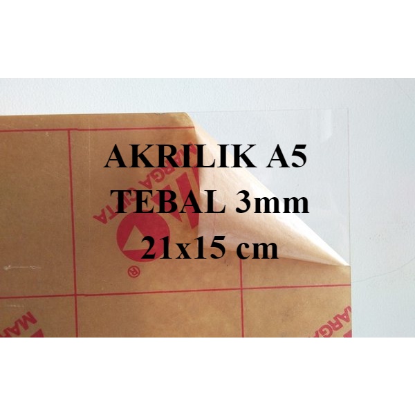 Lembaran Akrilik Marga Cipta A5 3mm