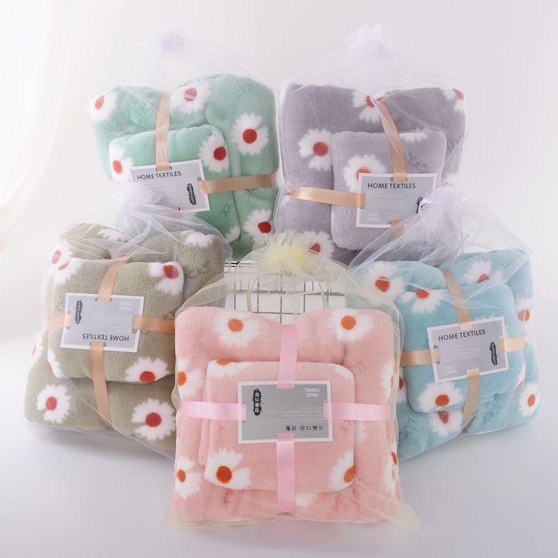 CarterLove Handuk Microfiber 2in1 set 70x140 cm + 35x75 cm BESAR | Handuk Lembut Jumbo Big Size 140x70 Bayi Anak Dewasa