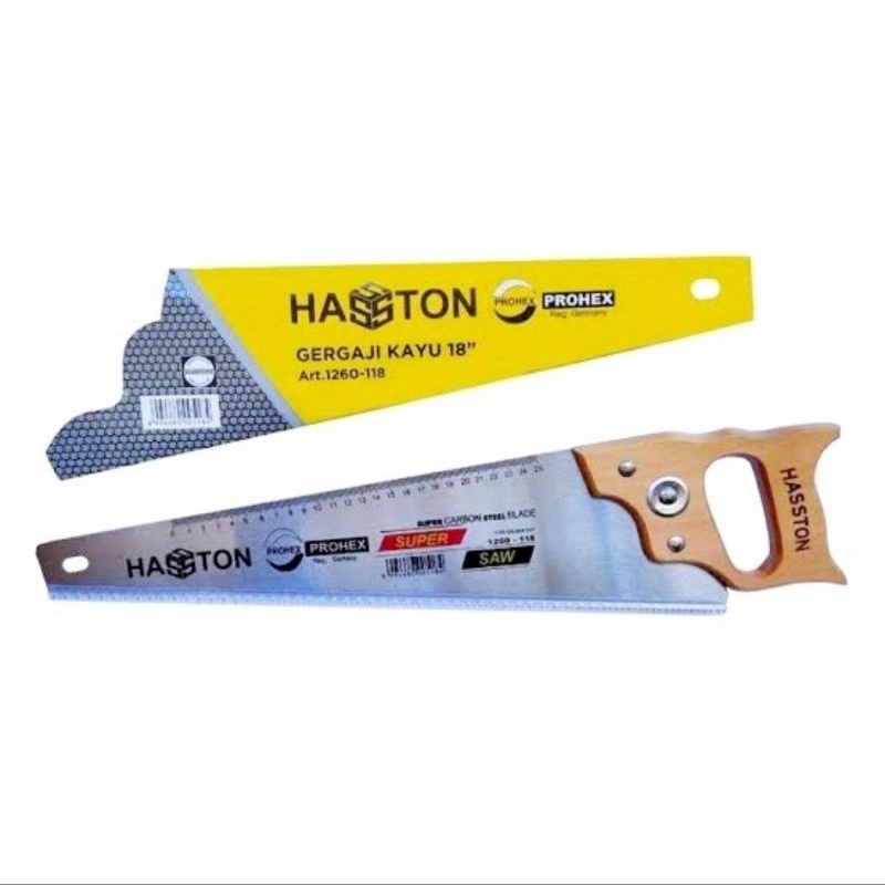 HASSTON PROHEX 1260-118 Gergaji Gorok 18 inch - Gergaji Kayu Tangan