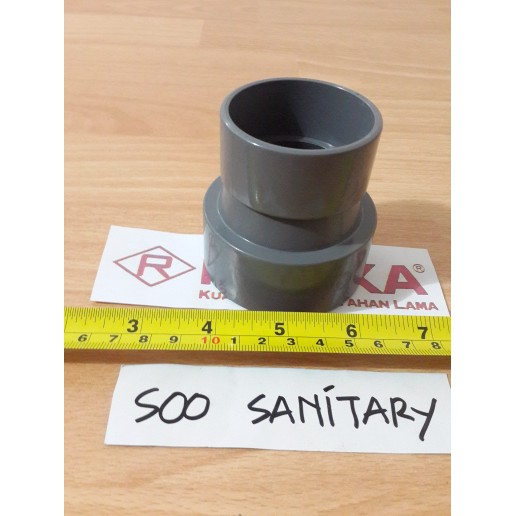 Reducer Socket D pvc 2 x 1 1/2" Rucika Sock D pvc 2 x 1 1/2" Rucika