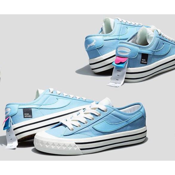 Sepatu Compass X Unkl47 - Retrogade Baby Blue hi