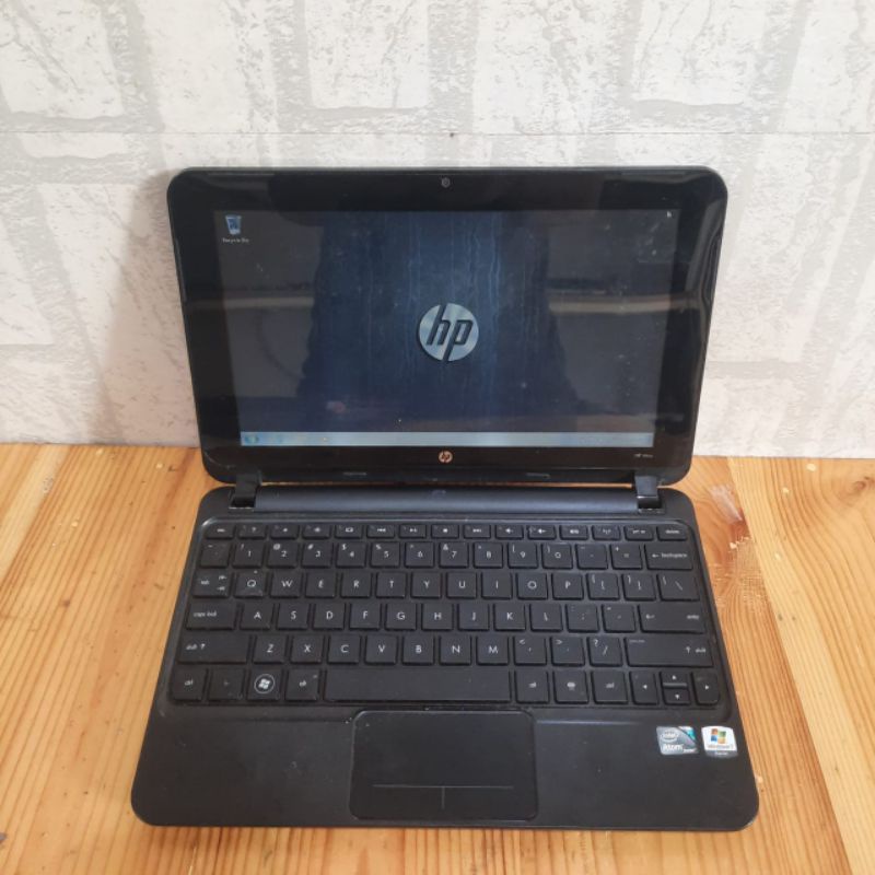 Notebook HP Mini 210-1000 Intel Atom N470 Ram 2/250GB OS. Windows Full Aplikasi siap paka