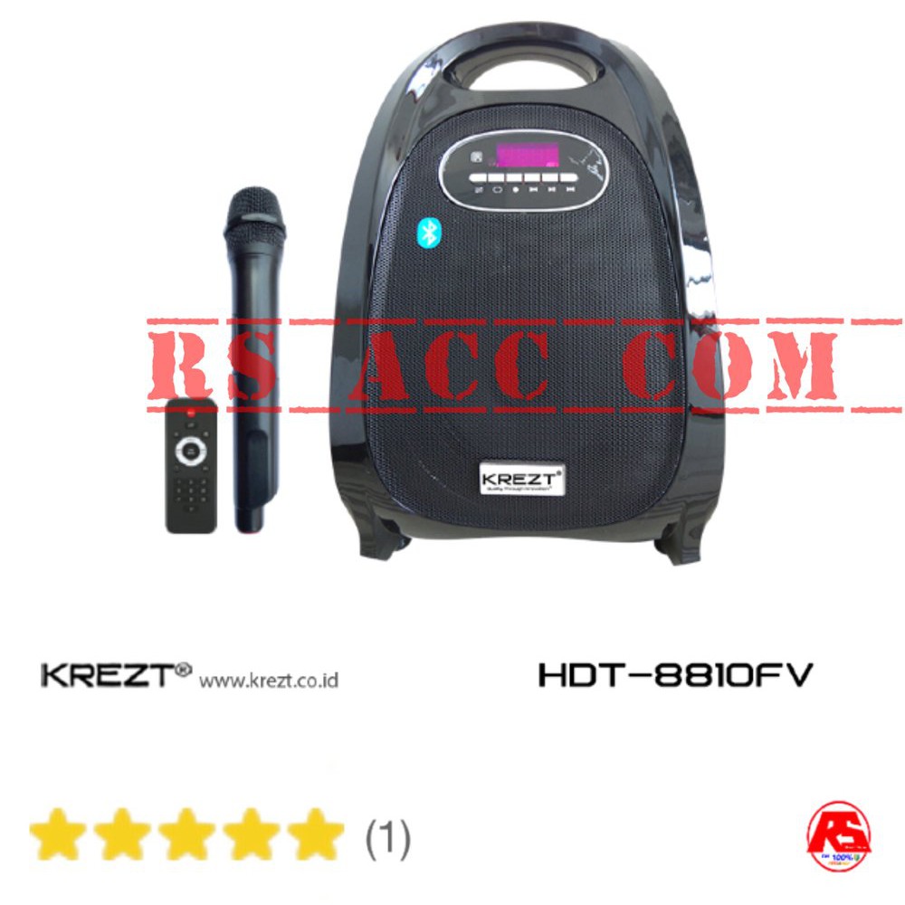 Speaker Portable Wireless Meeting Krezt Hdt 8810fv
