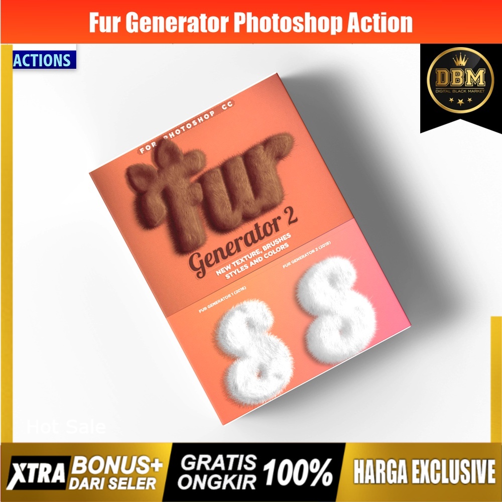 Fur Generator Photoshop Action