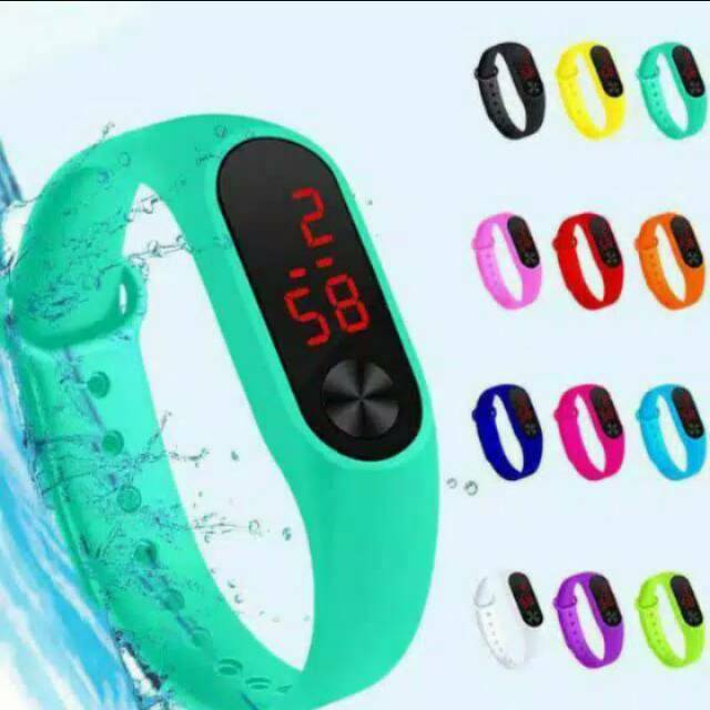 PROMO Jam tangan MI 2 watch / jam tangan LED