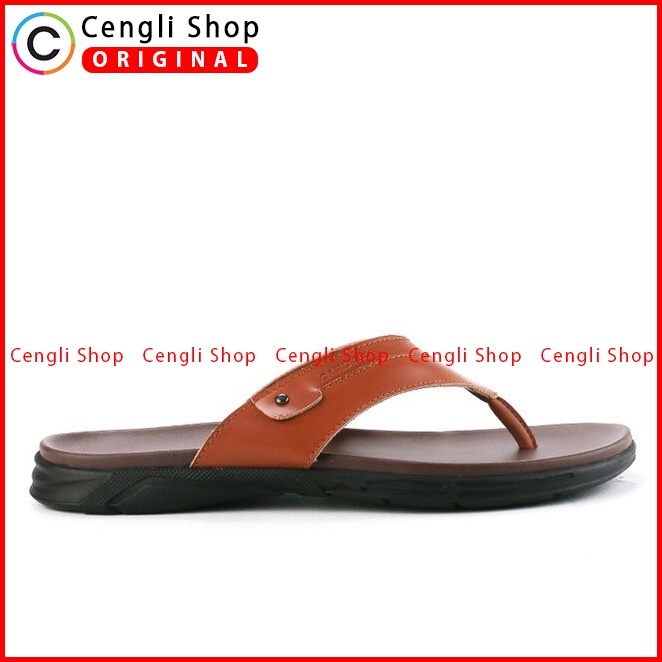 SANDAL JEPIT PRIA CARDINAL ORIGINAL CASUAL TERBARU COKLAT CA03