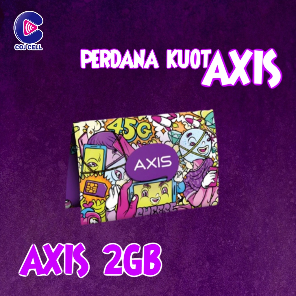 Kartu Perdana Axis 2GB