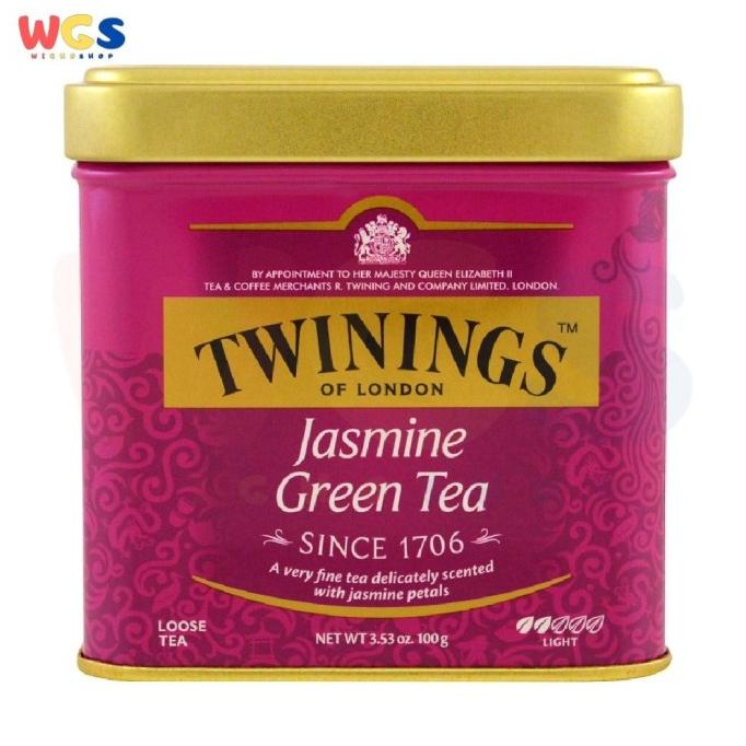 

[COD] Twinings Tea Jasmine Green Tea With Jasmine Petals Tea Leaf 3.5oz 100g [COD]