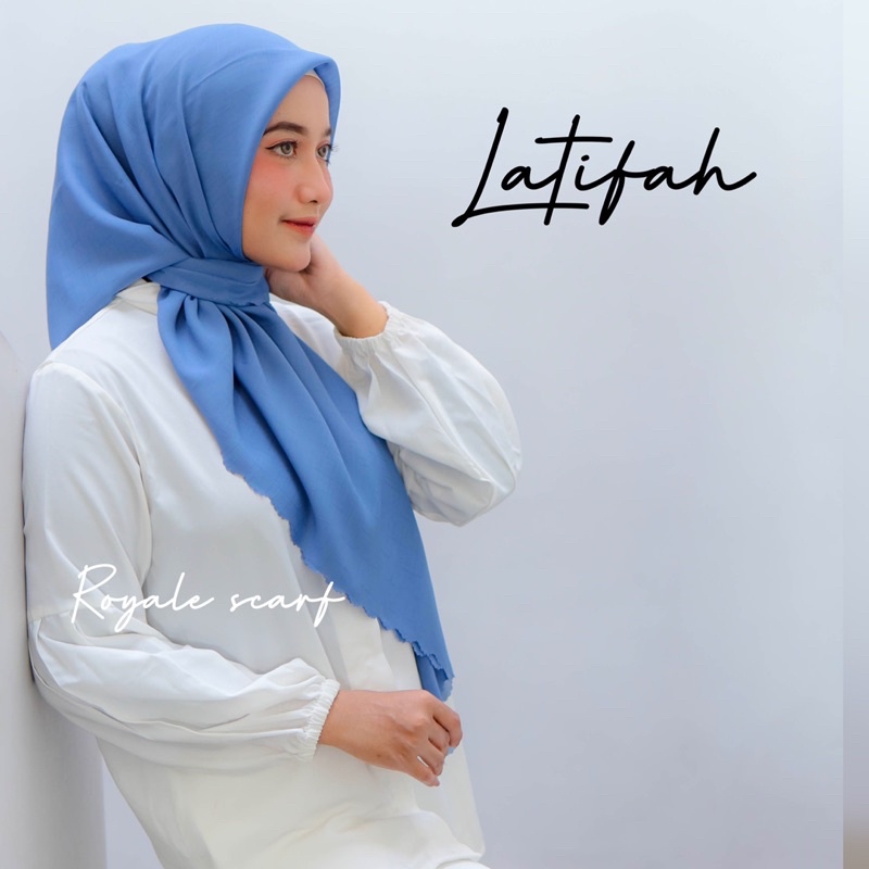 Hijab voal sandrina segiempat sahara by Royale scarf