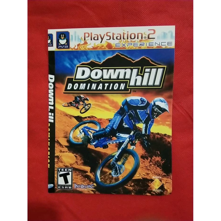 BEST QUALITY Kaset Ps2  Game Playstation 2  Downhill  Sepeda  