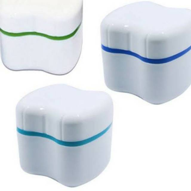 Denture Box Premium / Tempat Simpan Gigi Palsu/ Kotak Gigi Palsu