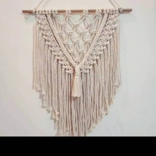 Macrame makrame hiasan dinding 91 Shopee Indonesia