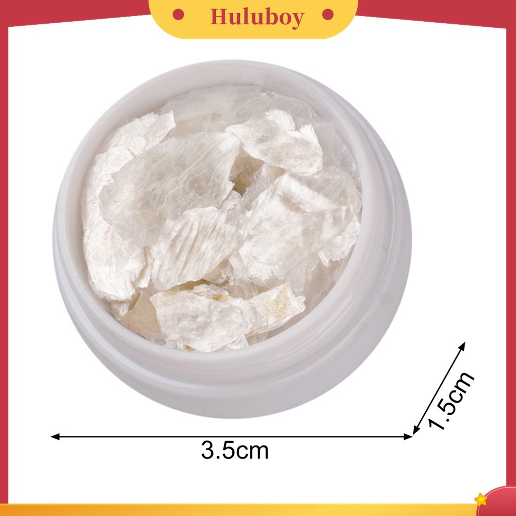 Huluboy Huluboy♡ 1 Kotak Ornamen Kuku Bentuk Irregular Untuk Dekorasi Nail Art