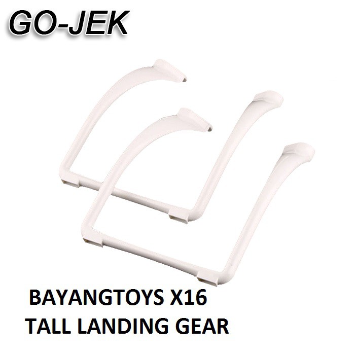 SPAREPART TALL LANDING GEAR BAYANGTOYS X16 Murah Lengkap