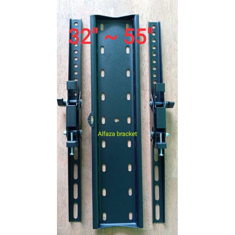 Bracket + Pasang  50&quot; ~ 55&quot; Bracket bisa nunduk atas Bawah