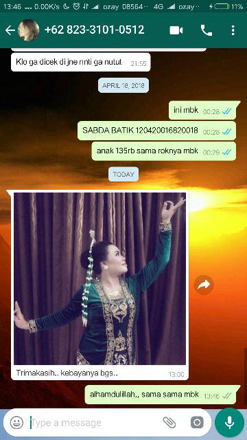 MOTIF BARU KEBAYA s , m , l , xl , xxl , xxxl BLUDRU KUTU BARU KARTINI FULL BELUDRU-2