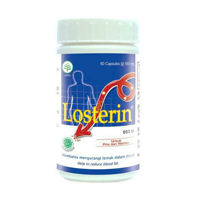 

Losterin 60 capsul - mengurangi lemak dalam darah