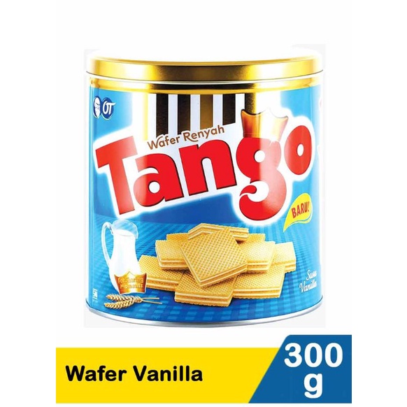 

Tango kaleng Wafer Chocolate dan Vanilla 300G