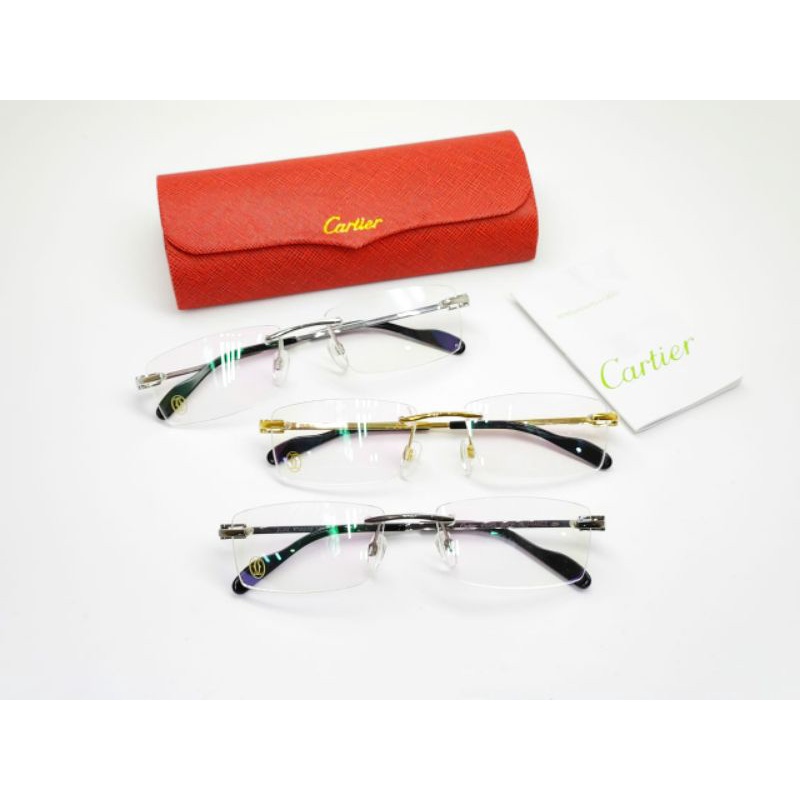 kacamata CARTIER PURE TITANIUM CODE 3139988