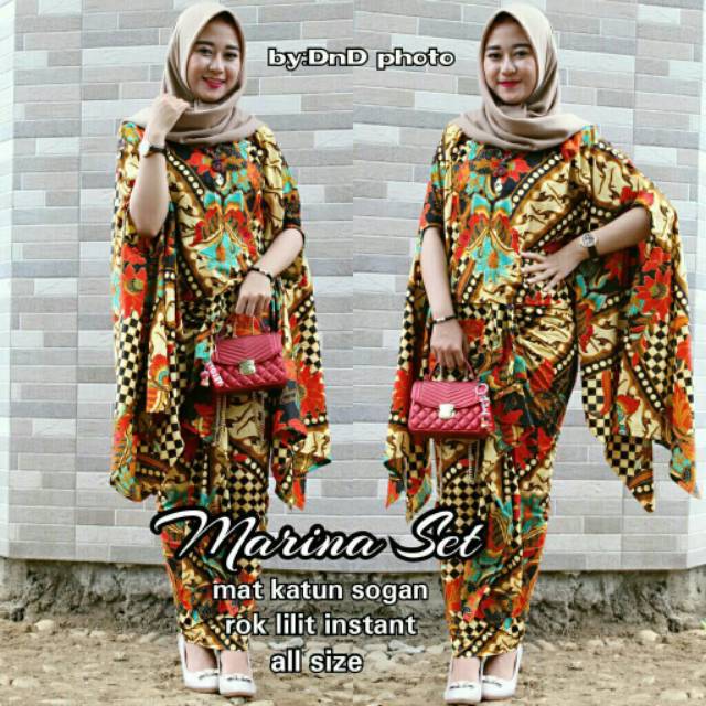 GROSIR BATIK SET CLASSIC BATWING