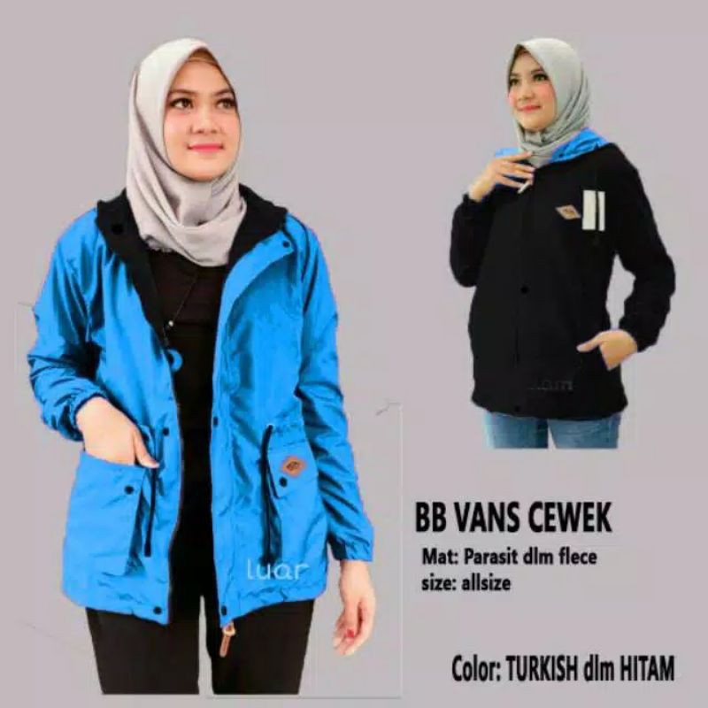 Jaket Parka Cewek Bolak Balik Dari Bahan Parasut Despo Dan Plecee-8