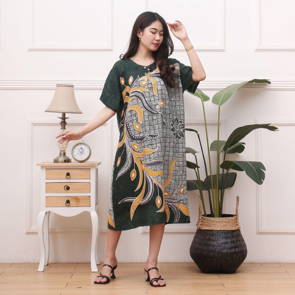 Daster Jumbo BECKY Daster Busui  Daster Cantik  Baju Tidur  Baju santai  Daster Batik