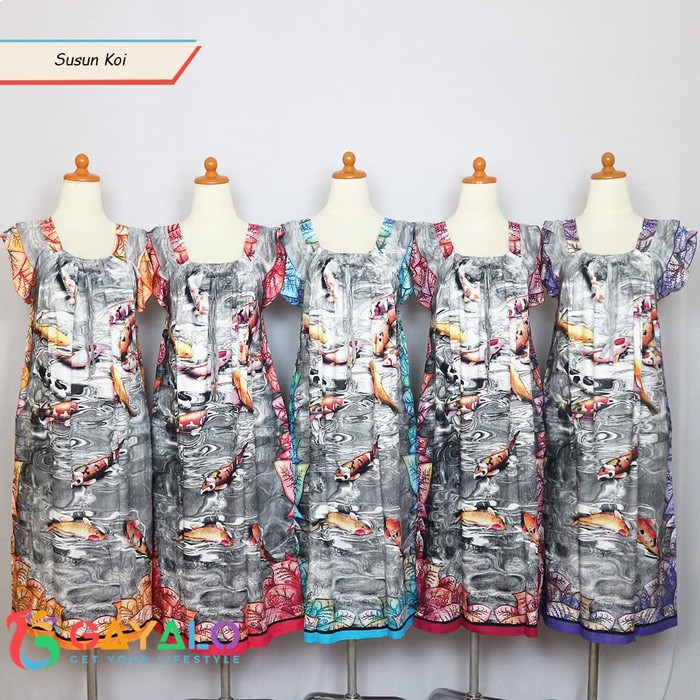 DASTER ELOK SUSUN KOI/BAJU HAMIL/BAJU TIDUR/DASTER ELOK/DASTER PRENIUM