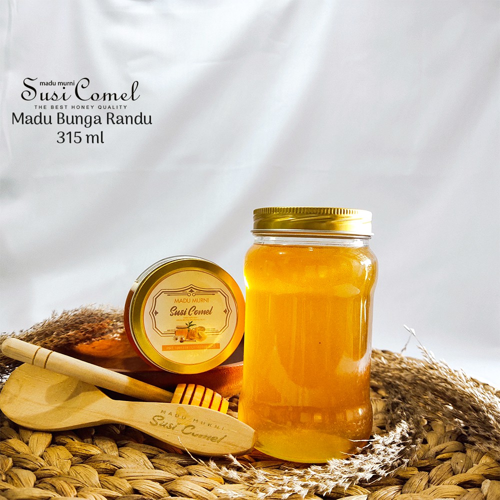 

[COD] Madu Bunga Randu 315 ml MURNI ASLI - MADU SUSI COMEL