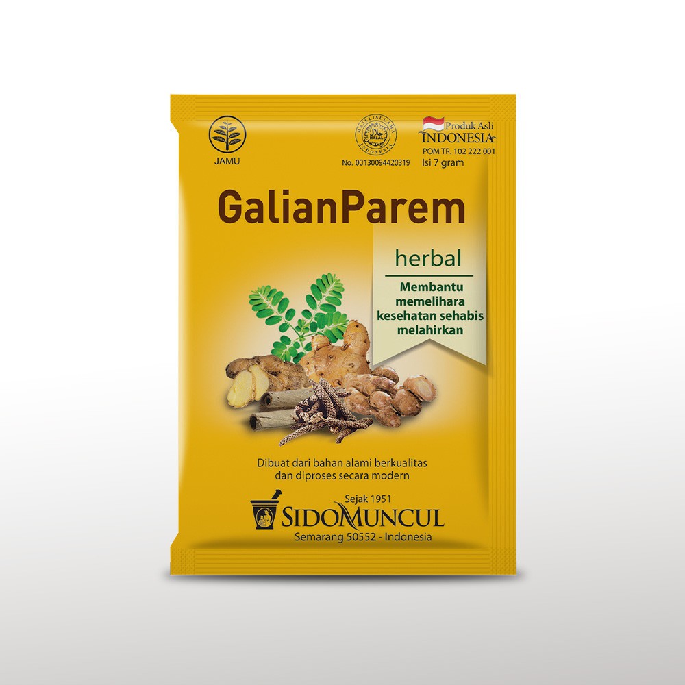 

Jamu Galian Parem (Param) Sido Muncul isi 10 sachet