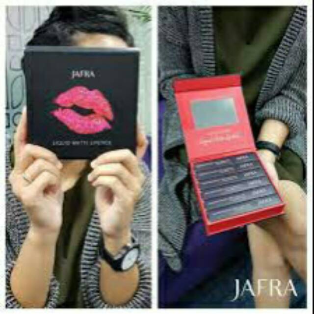 Lipstik matte jafra 1 box cantik