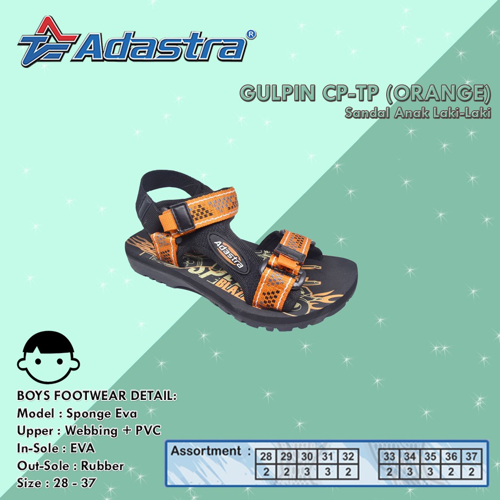Sandal Gunung Anak Laki-Laki - Adastra Gulpin CP-TP