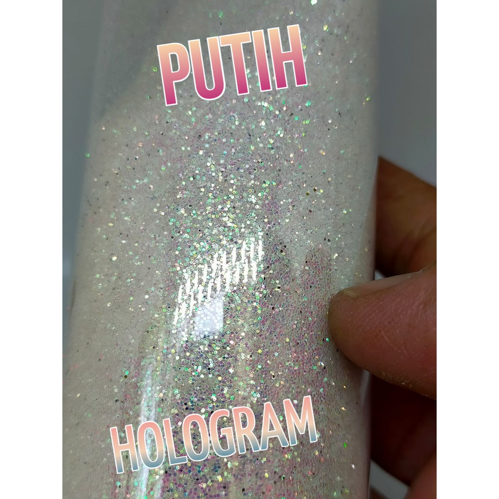 Gliter bubuk hologram untuk  make up kosmetik wajah kuku eyeshadow dan henna harga murah