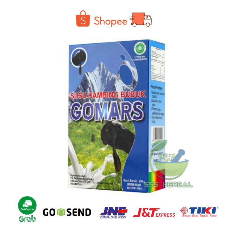 

SUSU KAMBING BUBUK GOMARS 200 GR MEMBANTU ATASI PENYAKIT PERNAPASAN