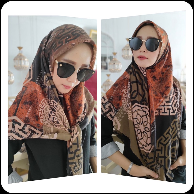 Afrahijab/ Segi Empat Voal Motif 181