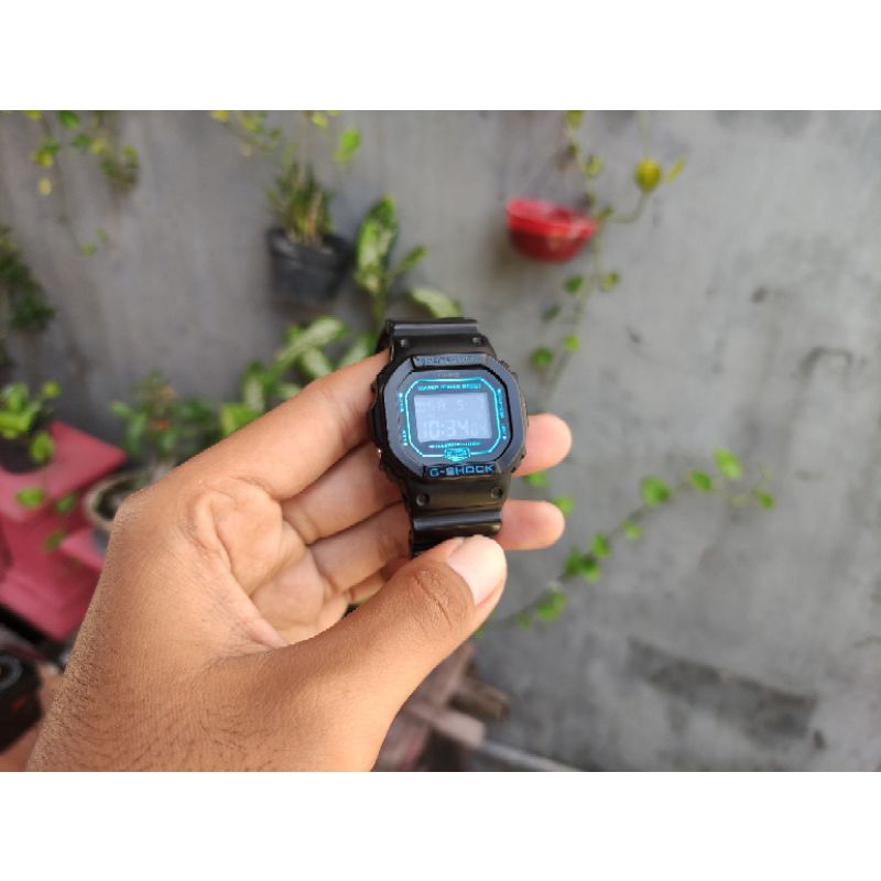 CASIO G-SHOCK DW-5600BBM-1DR SECOND, FULSET, LIKE NEW