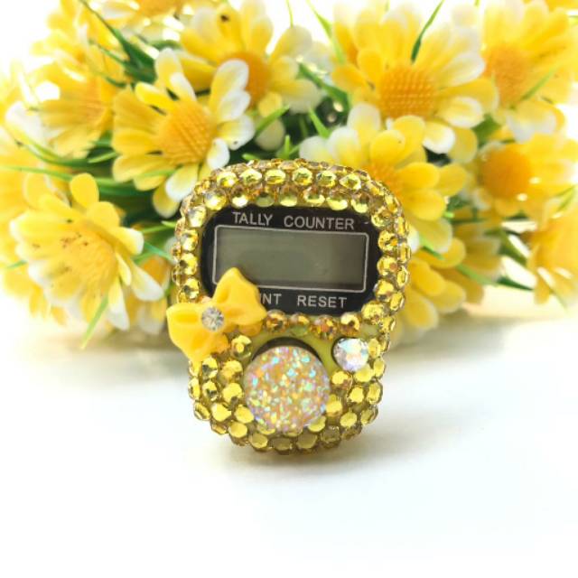 Tasbih digital swarovski alat hitung dzikir tasbih cantik tasbih blinkblink tasbih Umroh dan Haji