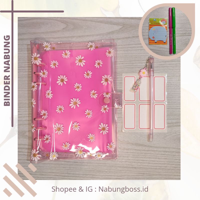 

(PAKET HEMAT) A5 Binder nabung / binder keuangan / binder sinking fund / cover binder