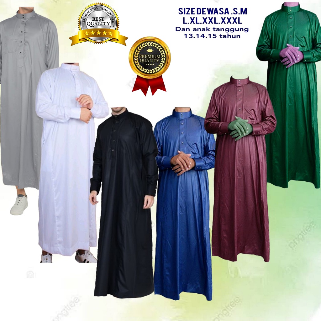 BISA COD JUBAH MANSET jubah pria gamis laki laki gamis pria JUBAH ARAB