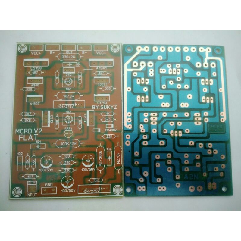 PCB MCRD V2 FLAT (FIBER)
