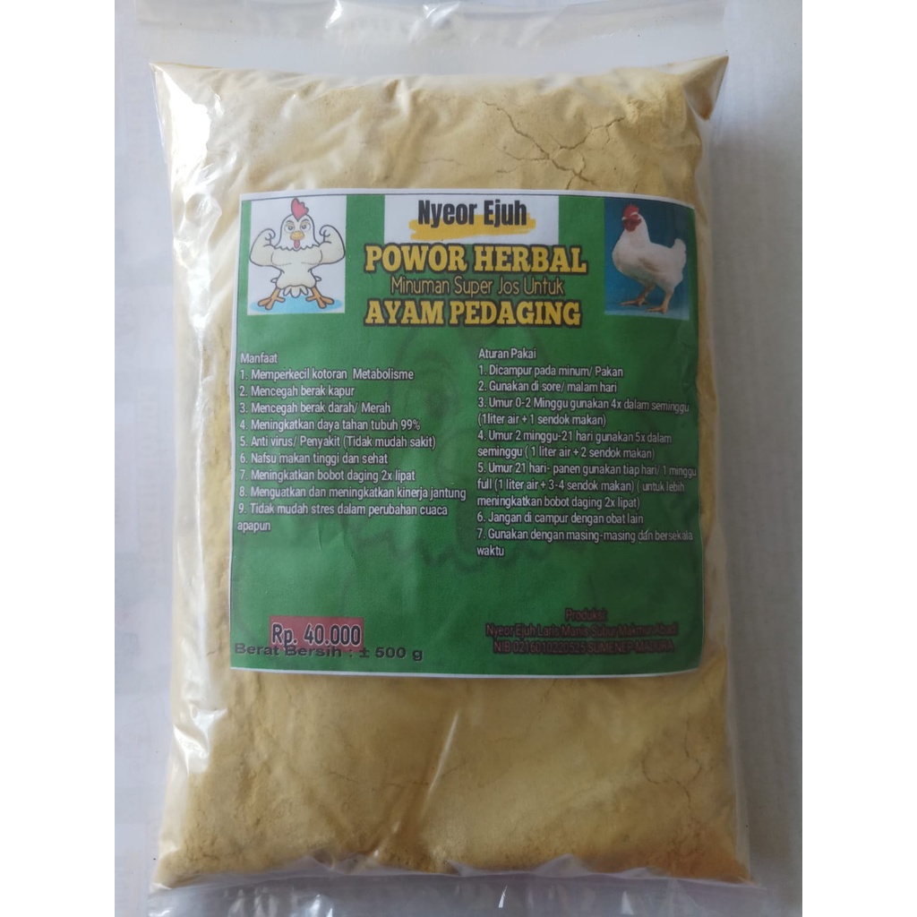 konsentrat ayam pedaging