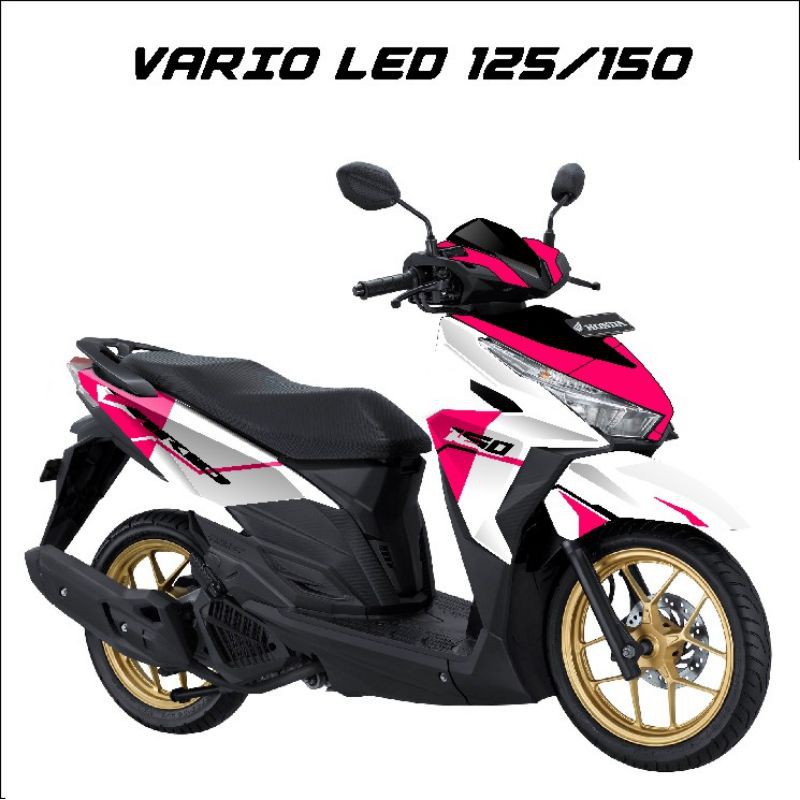 Decal stiker variasi motor Vario 125/150 2015-2018