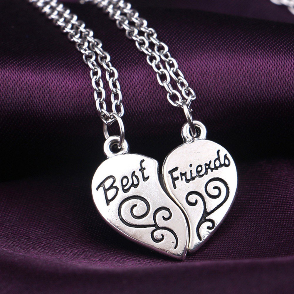 Women's Fashion Necklace Best Friends Pendant Fashion Jewelry