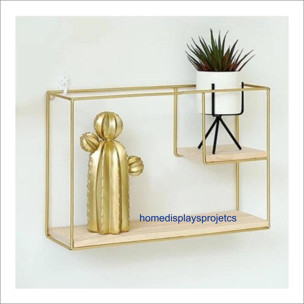 Rak Dinding Model Persegi Panjang - Rak Dinding - Dekorasi Dinding